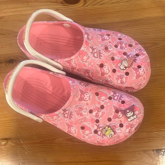 CROCS Shoes - Women’s Crocs x Hello Kitty® Classic Clog - Pink Size M8 W10